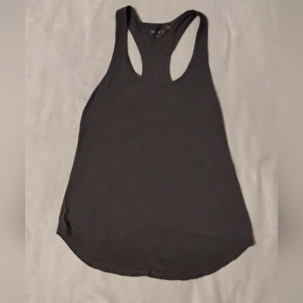 Danskin Charcoal Racerback Tank Top